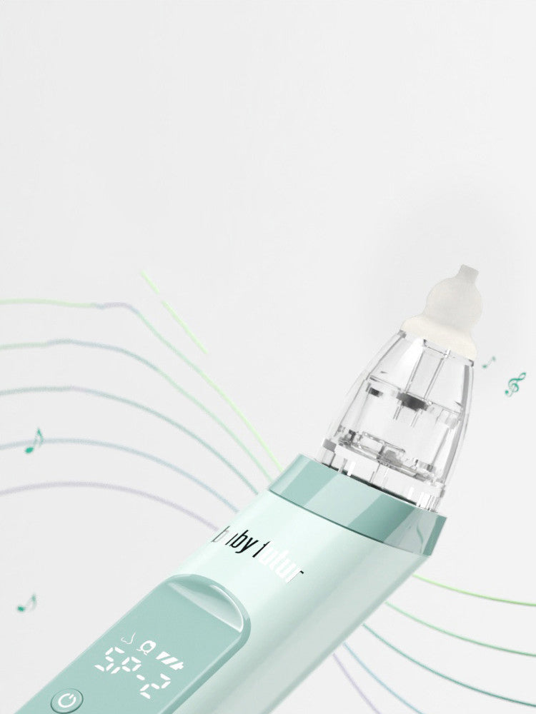 Nasal Aspirator Baby Electric Nasal Aspirator Newborn Baby Nose Cleaner Beauty Instrument Blackhead Remover Bab 2 In 1