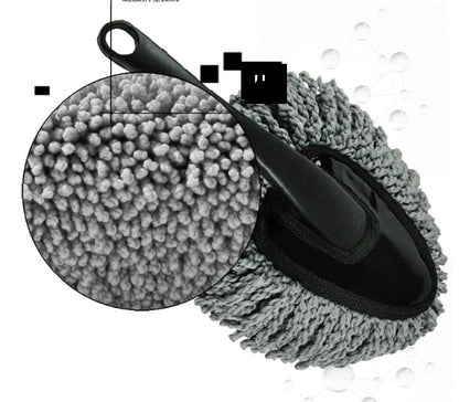 DETACHABLE MINI SOFT CAR CLEANING SUPPLIES MICROFIBER DUSTER INTERIOR CLEANER
