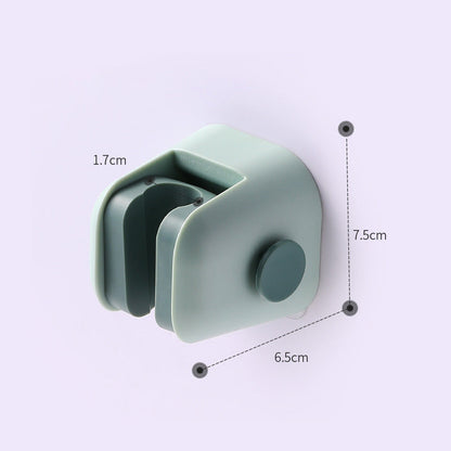 Shower Bracket Free Punching Fixed Seat Universal Shaking Head Adjustable Lotus Pod Bathroom Nozzle Flower Drying Shower Base