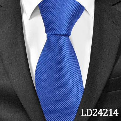 instripe Classic Polyester Tie Set, 6cm Necktie