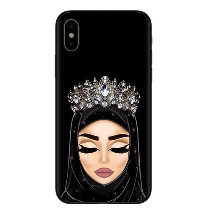 Islamic hijab veil girl phone case