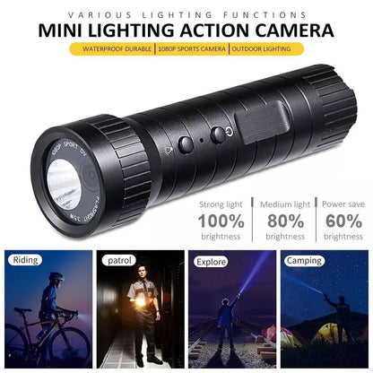 HD Sports DV Camera 1080P Waterproof with Light