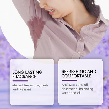 Lavender Deodorant For Summer Armpit Workouts, Sweat Odors Cleaning And Staying Portable Deodorant