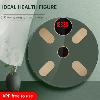 Body Fat Scale Bluetooth Weight Charging Precise Intelligent Electronic Scale Suitable for Household