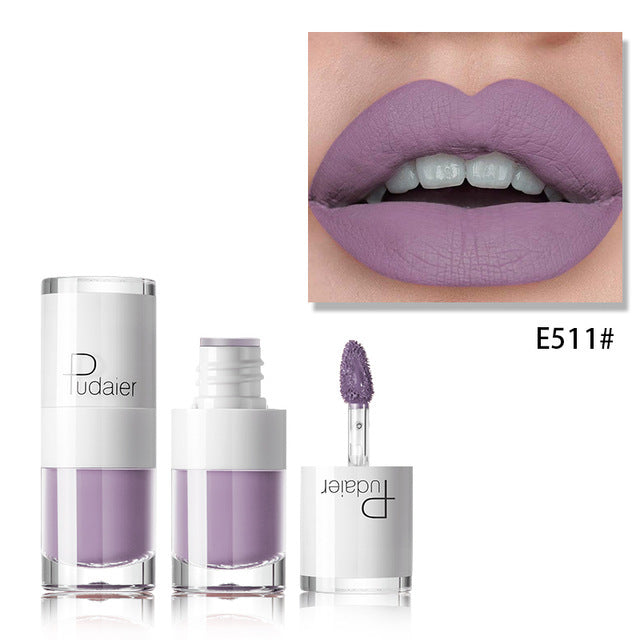 Matte Lip Gloss 16 Colors, Lasting Moisturizing