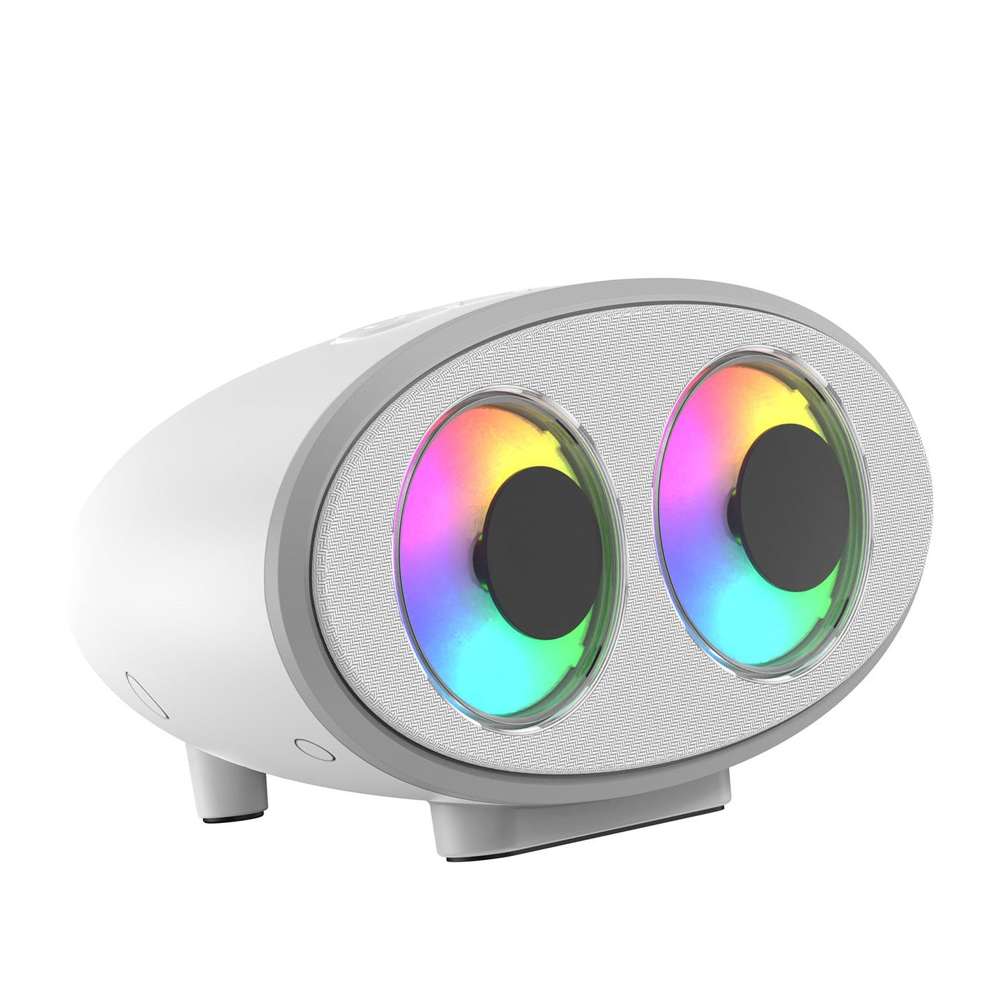 Cartoon Eye Bluetooth Speaker White Noise RGB Colorful Light Effect