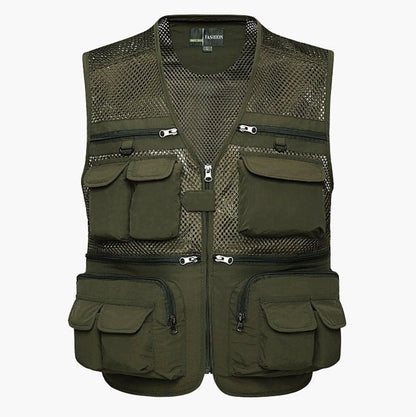 Multi-pocket Men's Professional Photography Vest