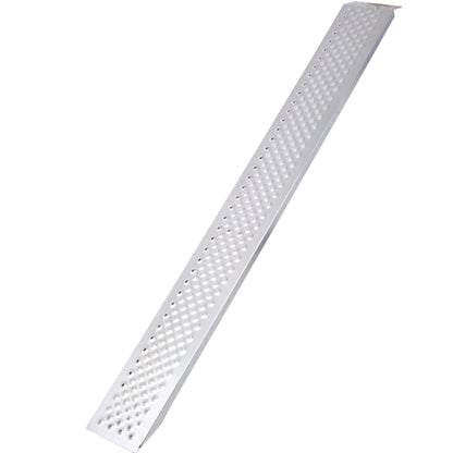 Aluminum ramp, 78 "Lx8.5" W lightweight loading ramp, 880 pounds/PR capacity, portable ramp, 2PCS
