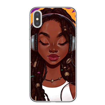 Hand drawn girl girl phone case