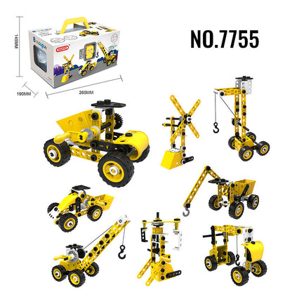 Kids Building Blocks STEM Toys for 4+ Boys Birthday Gifts Educational Autism Sensory Toy Building Set Creative Learning Games