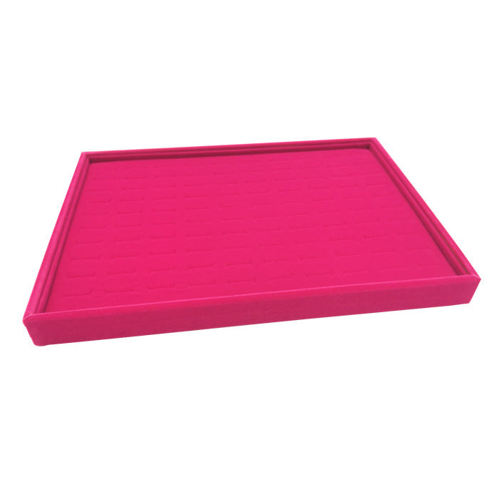 Flannel Jewelry Display Ring Tray