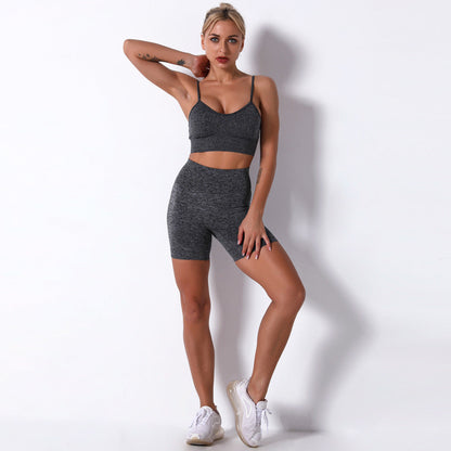Seamless Sexy Strap Yoga Clothes