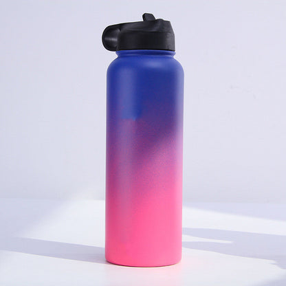 Stainless Steel Wide-Mouth Vacuum Flask for Outdoors