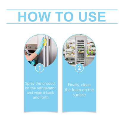 Refrigerator Deodorant Cleaner, Freezer Deodorant Cleaner Refrigerator Quick Deodorant Cleaner Spray