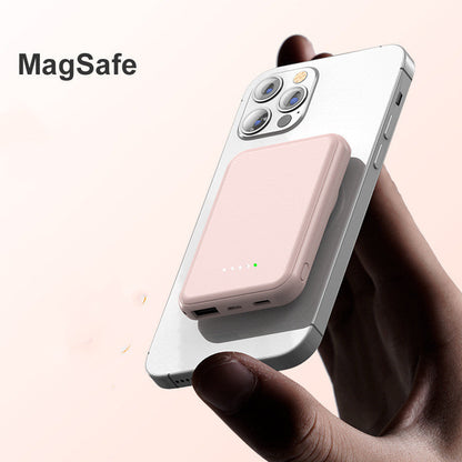 Mini 5000mAh Magnetic Wireless Power Bank