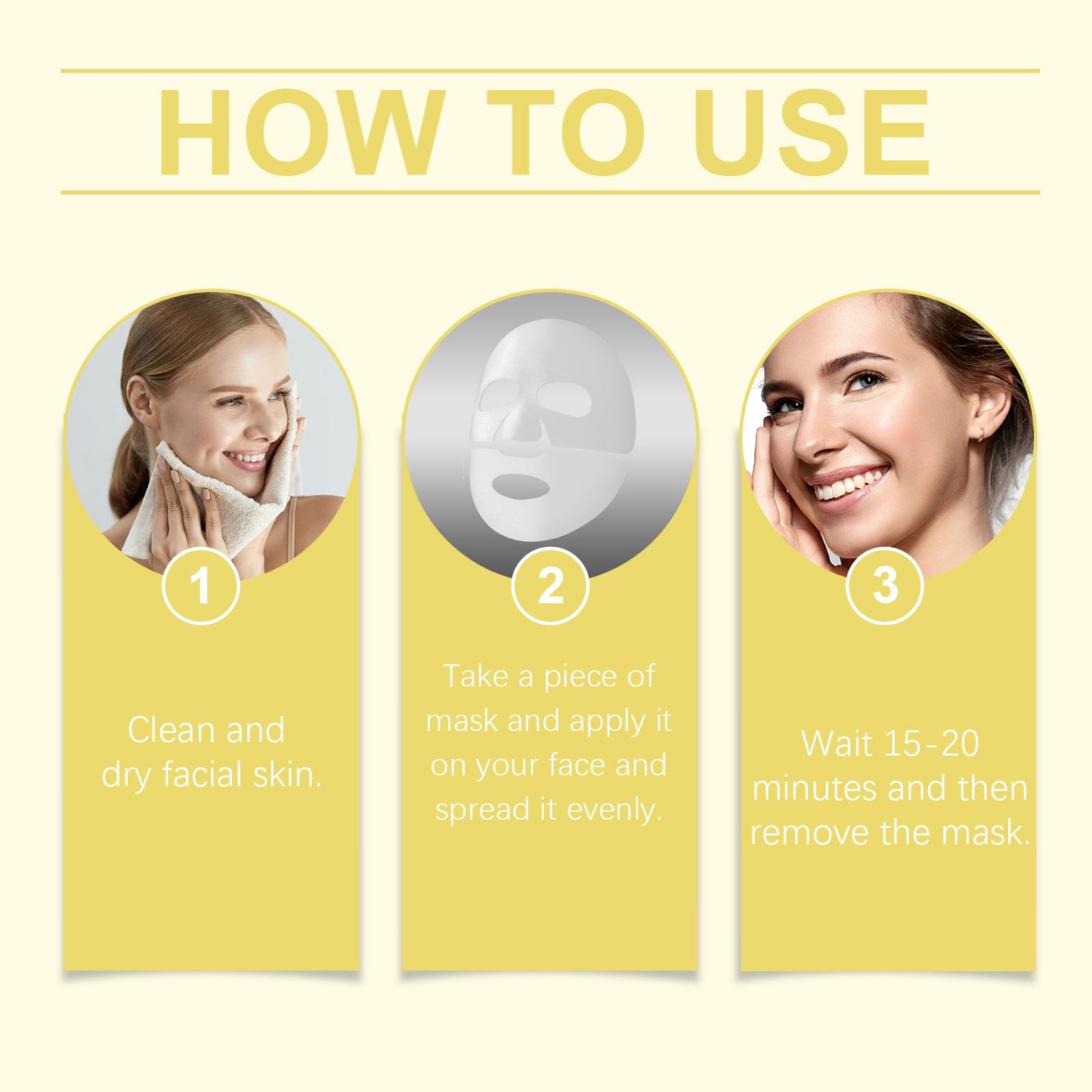 Collagen Mask Moisturizes And Nourishes Face, Softens Skin, Moisturizes, Brightens And Lightens Fine Lines Skin Care Mask