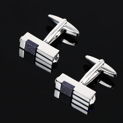 Diamond Accent Shirt Button Luxe