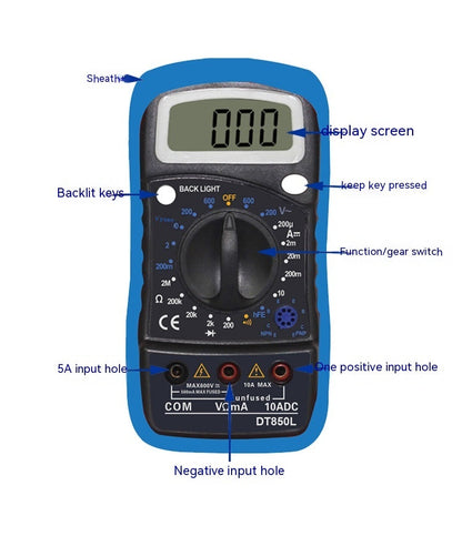 Voltage And Current Meter