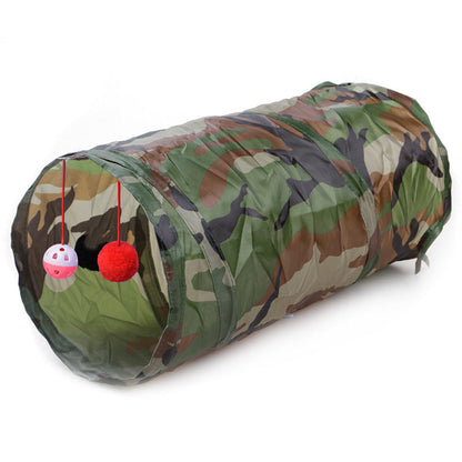 Pet supplies cat ring paper two-way tunnel can accommodate folding cat channel
