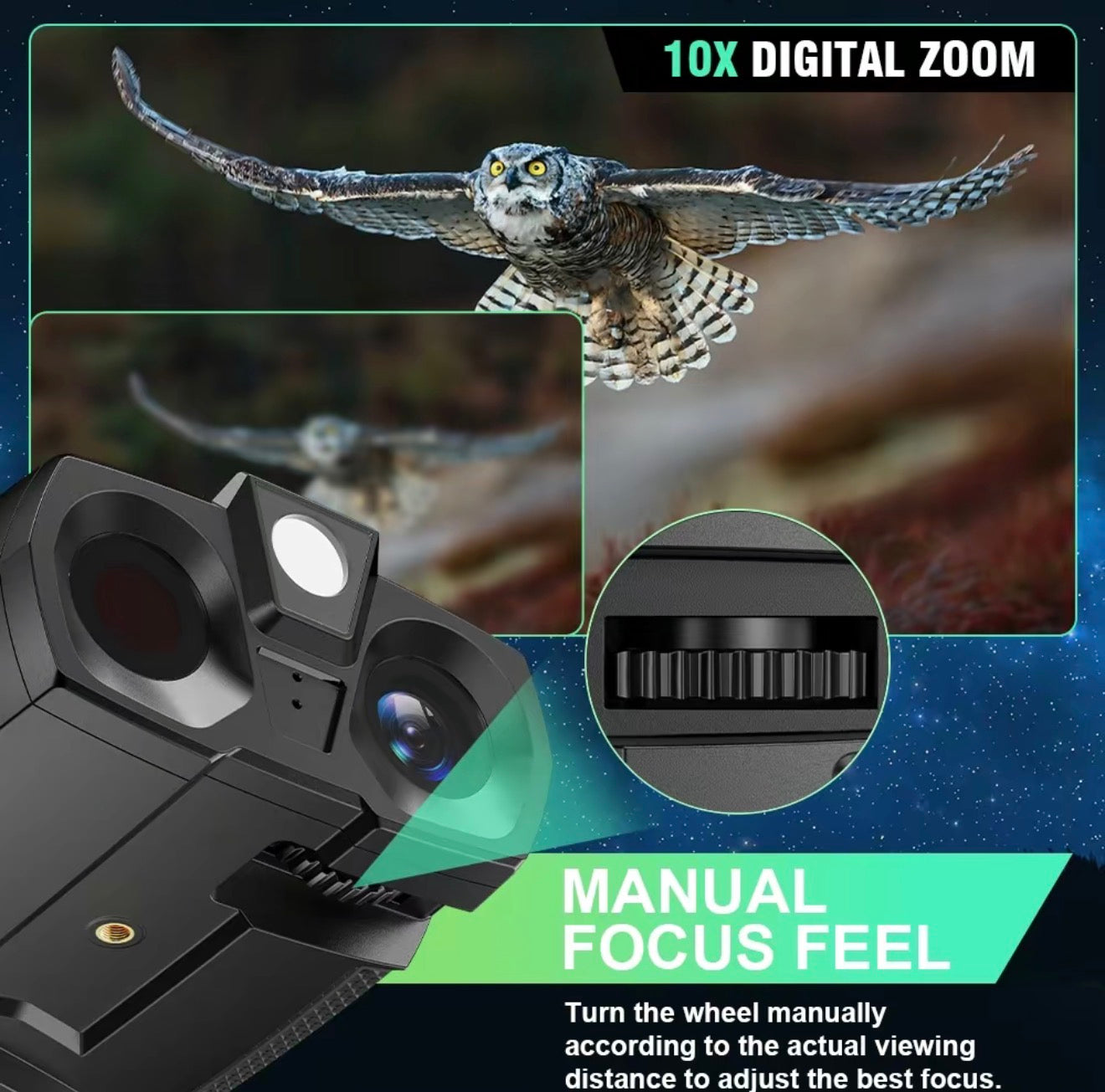 NightScope 4K Binoculars