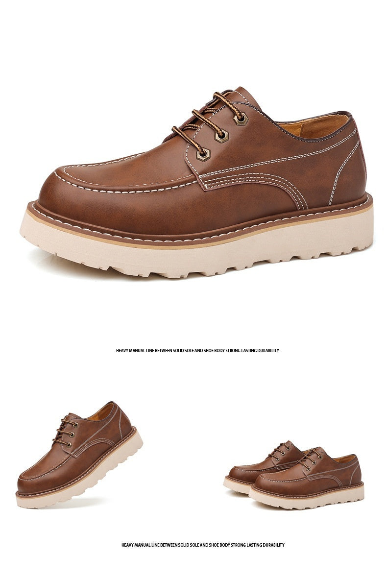 Short Low-top Retro Casual Martin Boots