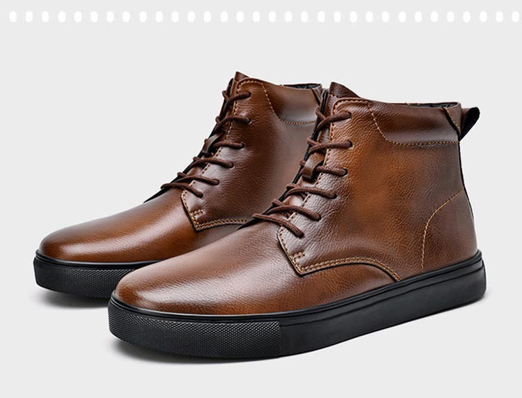Short Plus Size High-top Martens Boots