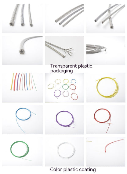 304 Stainless Steel Invisible Anti-theft Protecting Wire Net Steel Wire Coated Rope Steel