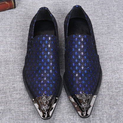 Trendy Brogue Men's Leather Shoes