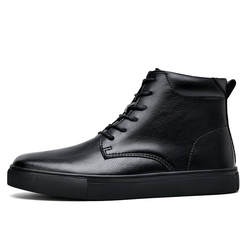 Short Plus Size High-top Martens Boots