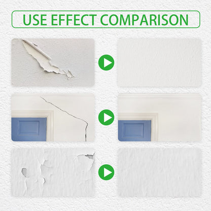 Wall Repair Paint: White Wall Repair Roller Brush Moisture-Proof Peeling Cover Stains And Cracks Renovation Paint