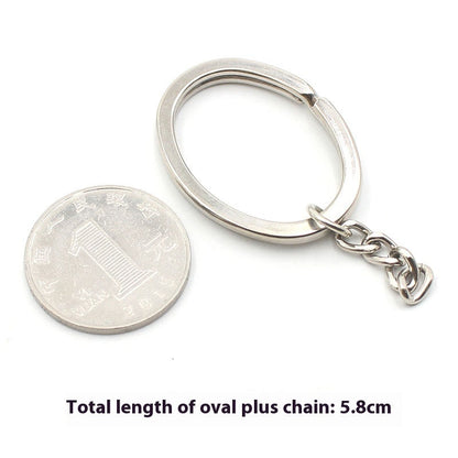 Silver Keychain Phone Pendant