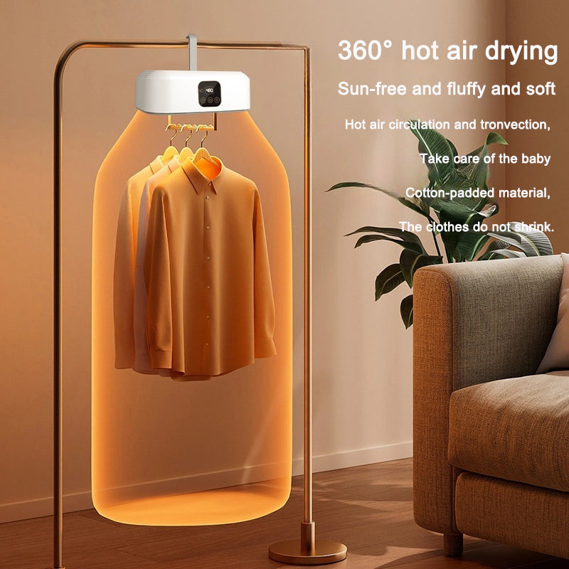 Home clothes dryer intelligent convenient fast drying small foldable storage baby clothes disinfection and drying machine