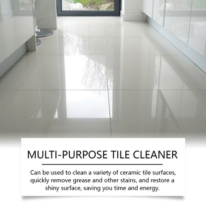 Multi-Purpose Tile Cleaner Living Room Kitchen Floor Decontamination Brightening Clean Polishing Remove Oil Clean