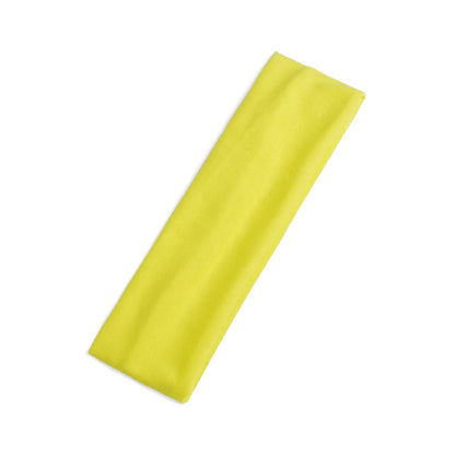 Simple Sports Headband Running Sports Anti Sweating Yoga Headband Unisex Solid Color Single Loop Headband