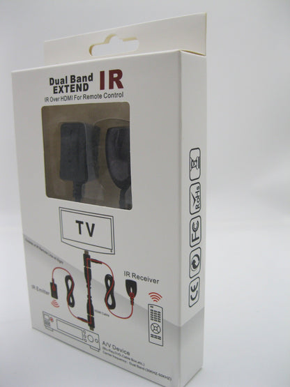Newest IR Extender Infrared Repeater Remote Control 30 to 60Khz Dual Band IR Over HDMI Remote Control Extender Receiver
