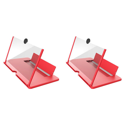3D Screen Magnifier Signal Booster Mobile Screen Lightweight Foldable Magnifying Glass