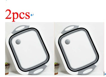 Folding Vegetable Board Household  Multifunctional Anvil Board Washing Basket