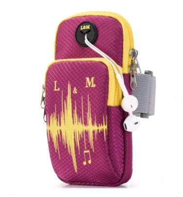 Men And Women Sports Arm Bag IPhone7 Or 8plus Waterproof Mobile Phone Arm Bag