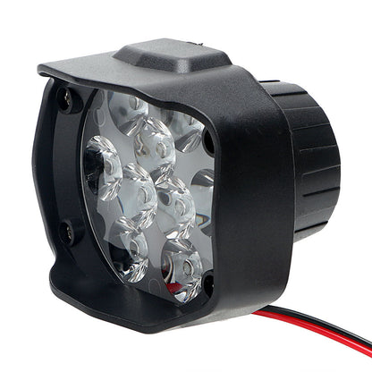 L15 Motorcycle LED Headlights 9-85V Double Bead Spotlights