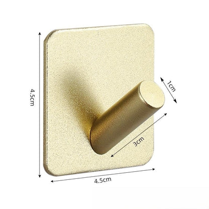 Self-Adhesive Stainless Steel Towel Hook