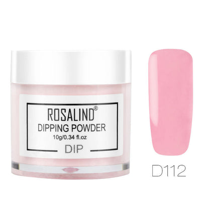 Nail polish powder for natural nails