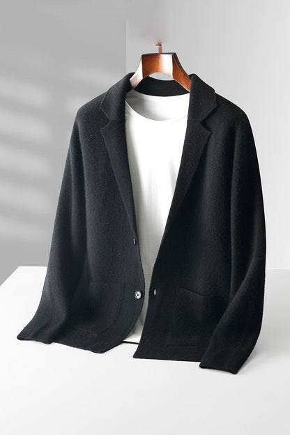 Cardigan Male V-neck Cardigan Knitted