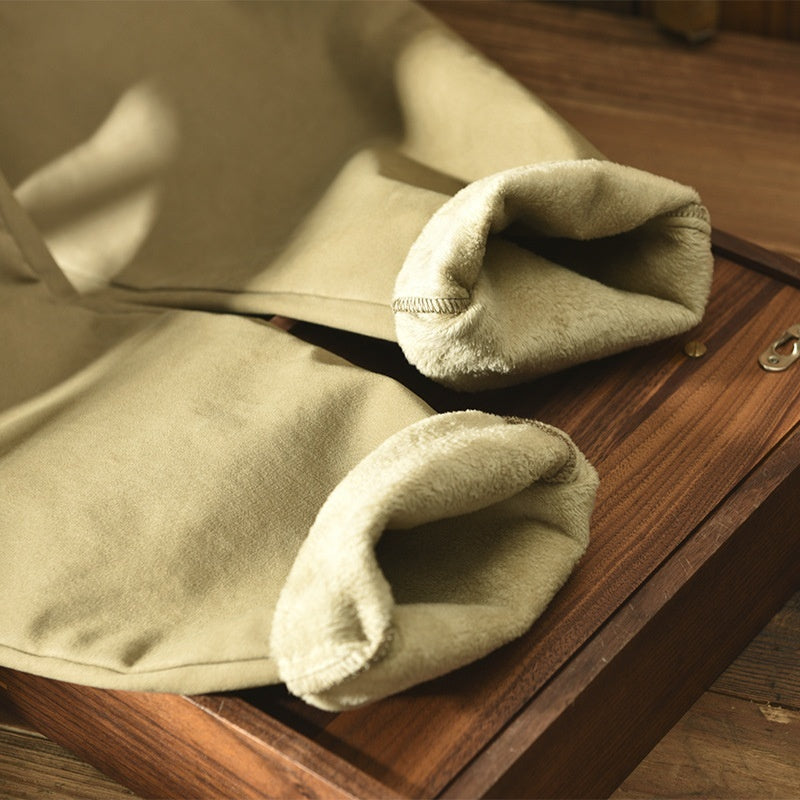 Men's Casual Harem Pants Fleece-lined Autumn Winter