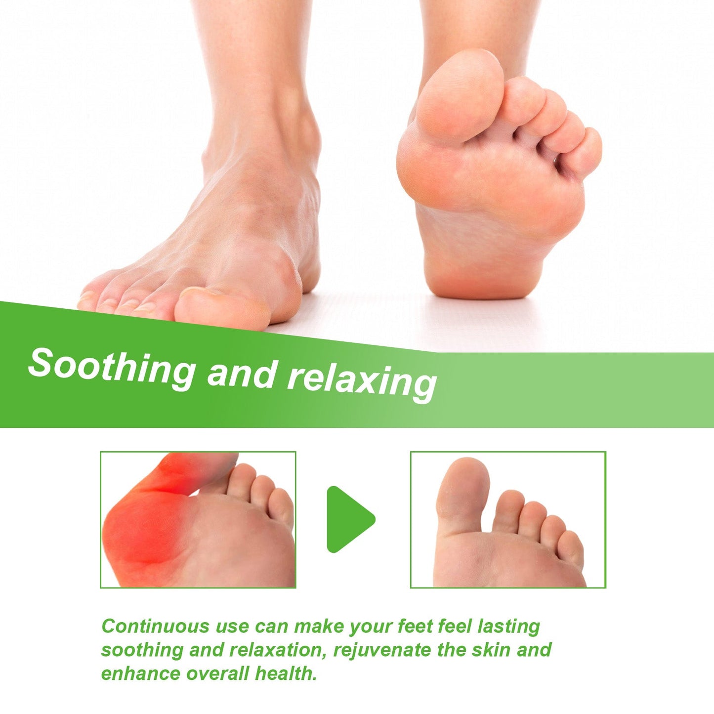 Anti-Swelling Herbal Foot Patch, Deep Cleansing Feet Relaxing Body Care Pads To Help You Sleep