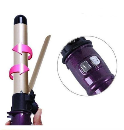 360° Automatic Rotation Ceramic Curling Iron