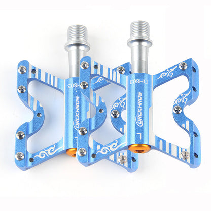 Bicycle Pedal Mountain Bike Road Aluminum Alloy Pedal Three-Bearing Pedal