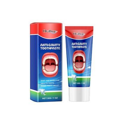 Anti-Cavity Toothpaste, Oral Cleaning Dental Yellow Caries Dental Care Gingival Reinforcement Dental Care Fresh Breath