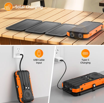 SolarMax Foldable Power Bank