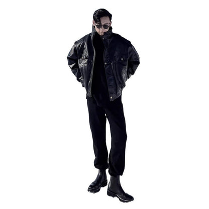 Jacket Leather Coat Autumn And Winter Men's Coat