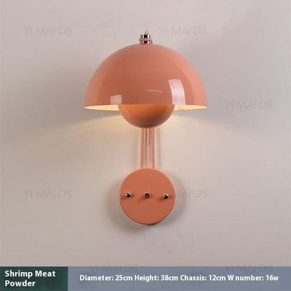 Nordic Minimalist Modern Creative Flower Bud Wall Lamp